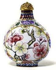 畫琺瑯梅花圖鼻煙壺 市場行情、價值解析與收藏展望